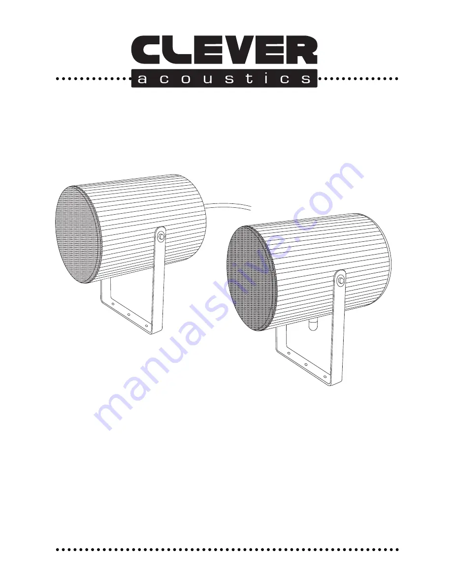 Clever Acoustics PS 620 Скачать руководство пользователя страница 1