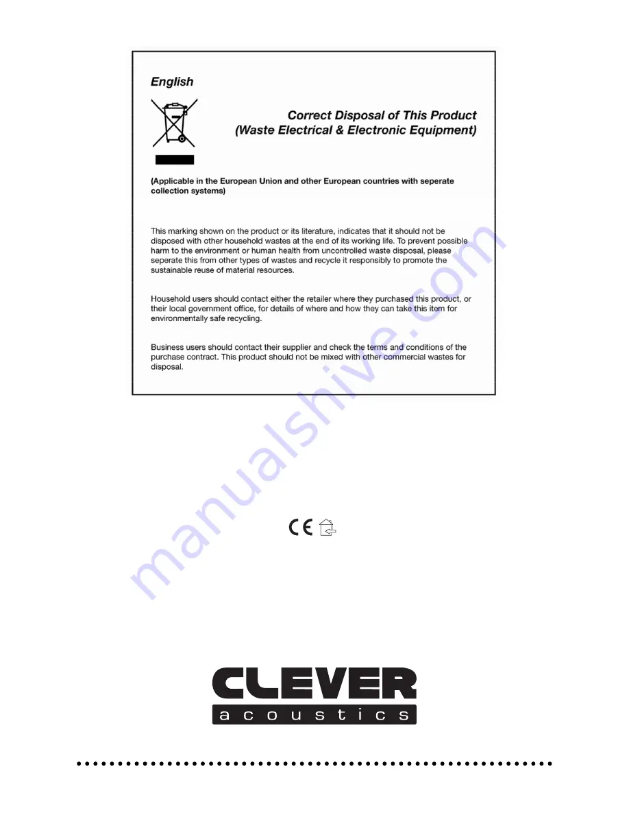 Clever Acoustics SL 4120 User Manual Download Page 10