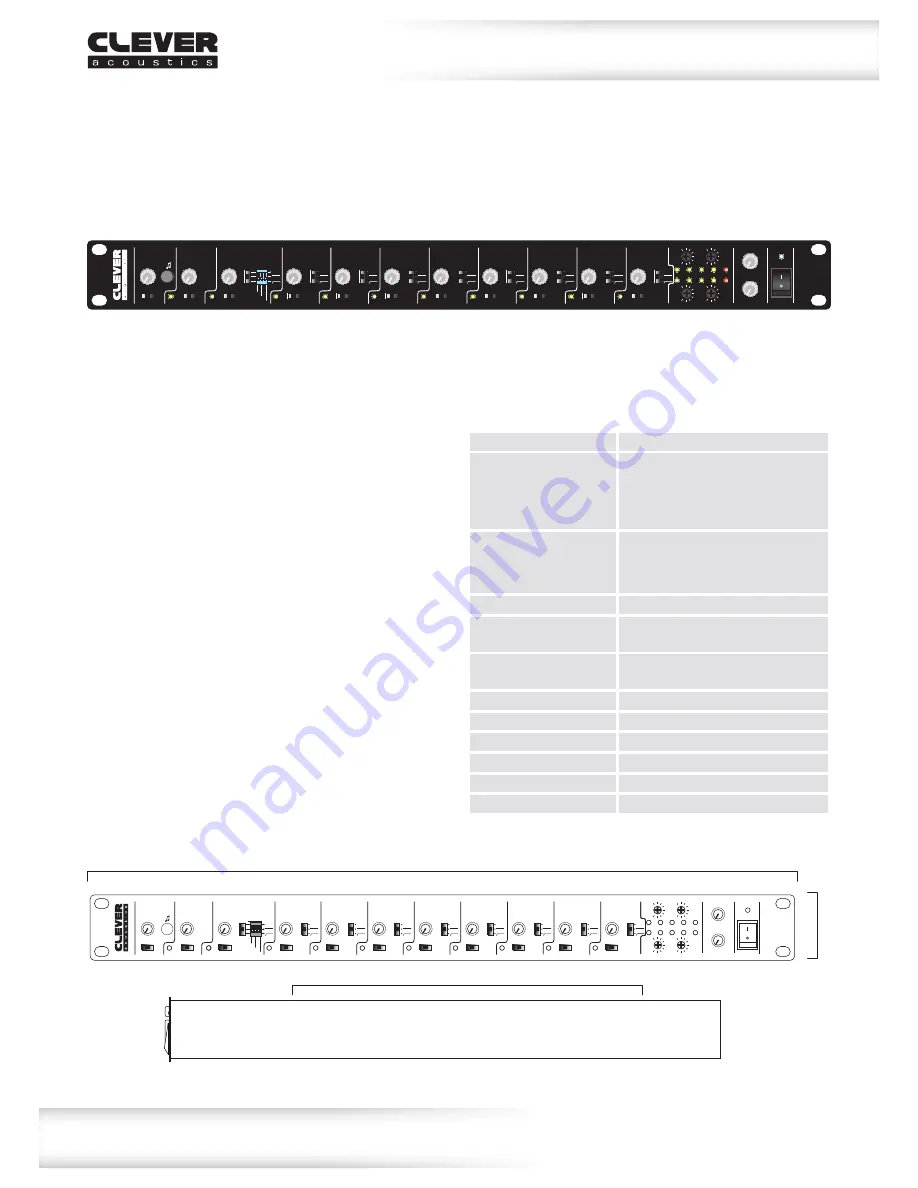 Clever Acoustics ZM 102 User Manual Download Page 3