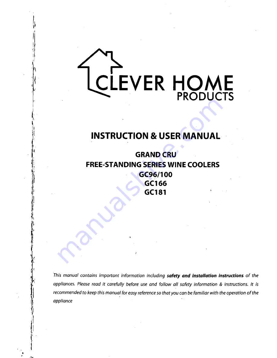 Clever Home GC166 User Manual Download Page 1