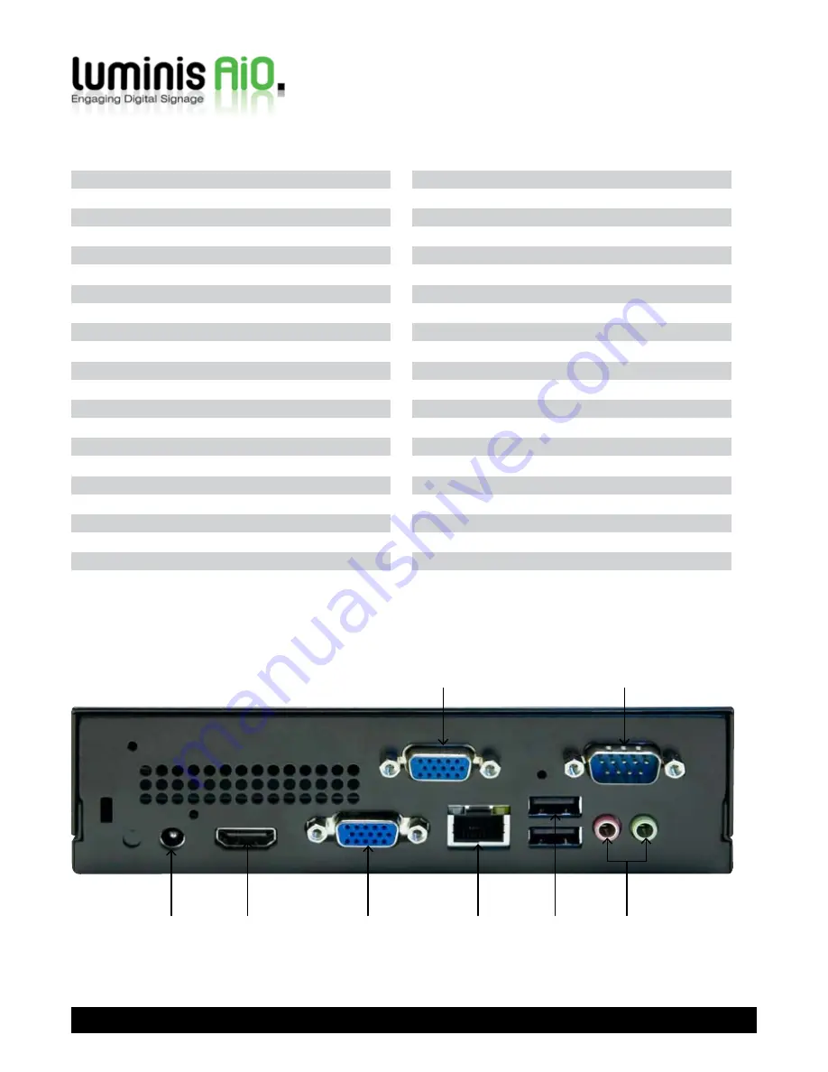 Clever Little Box Luminis AiO User Manual Download Page 2