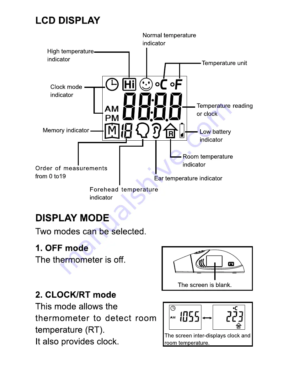 Clever CLEVER ear and forehead thermometer Скачать руководство пользователя страница 9