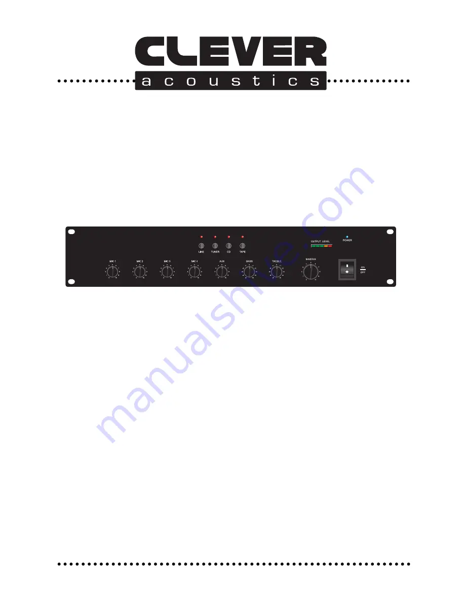 Clever MA 3120 User Manual Download Page 1