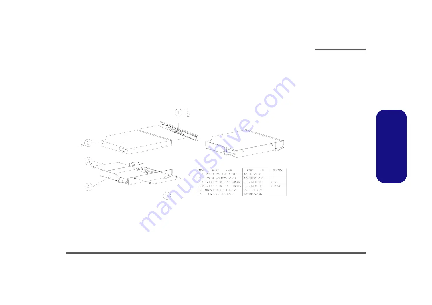 Clevo 5600D Service Manual Download Page 86