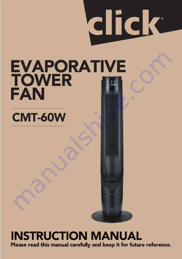 Click CMT-60W Instruction Manual Download Page 1