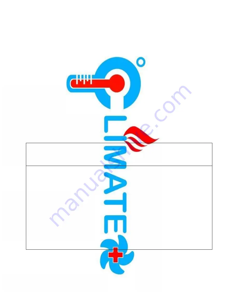 Climate+ CAC-6000NX Quick Start Manual Download Page 5