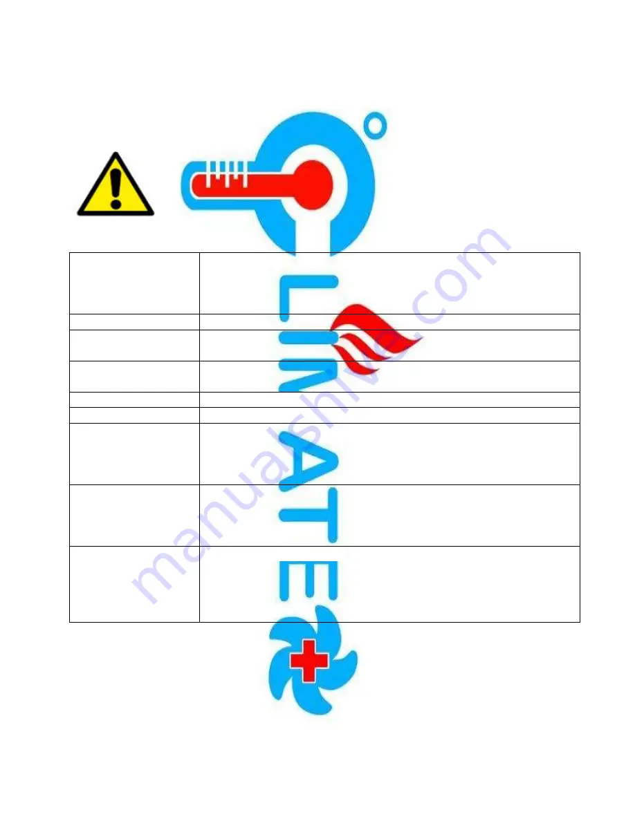 Climate+ CM-18000 Manual Download Page 6