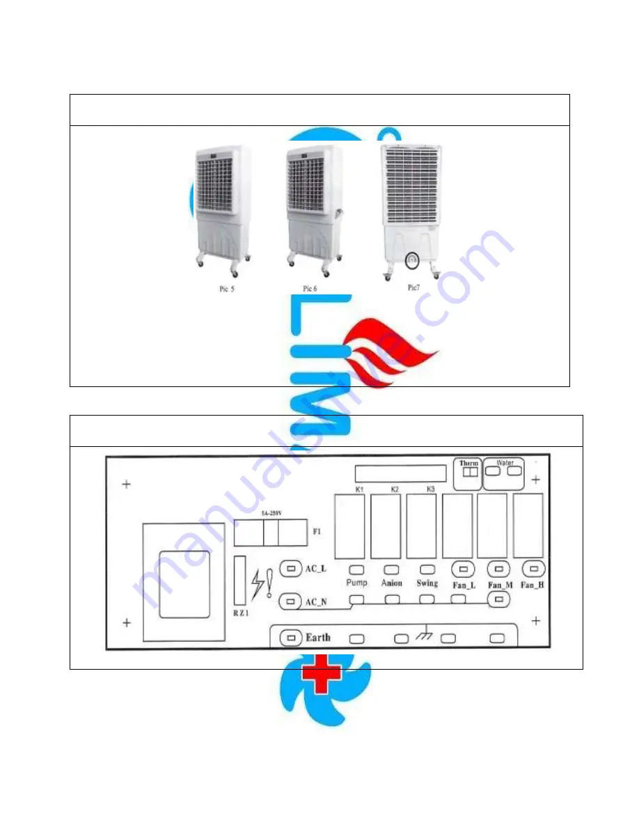 Climate+ EVAPORATIVE CM-6000A Скачать руководство пользователя страница 4