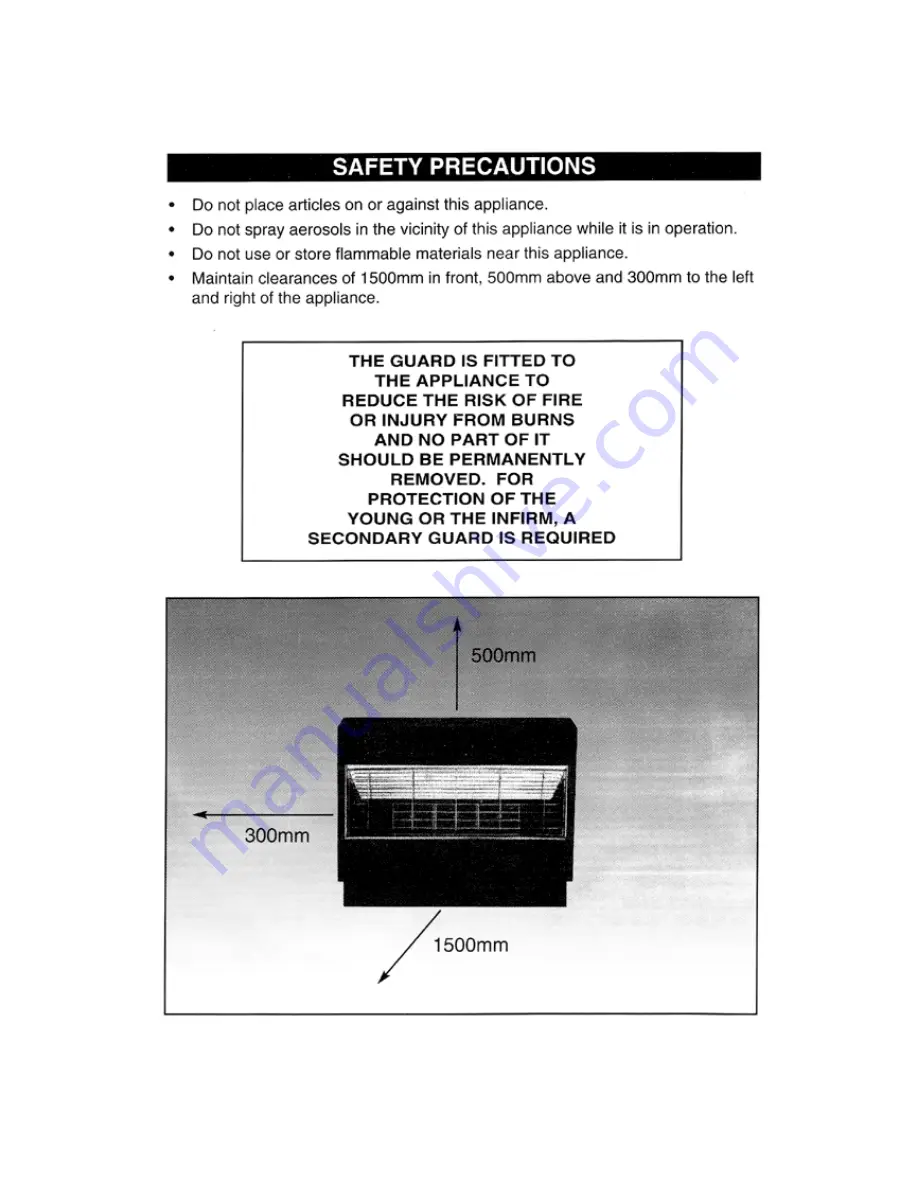 Climate Technologies Vulcan HE 300M Operating Instructions Manual Download Page 3