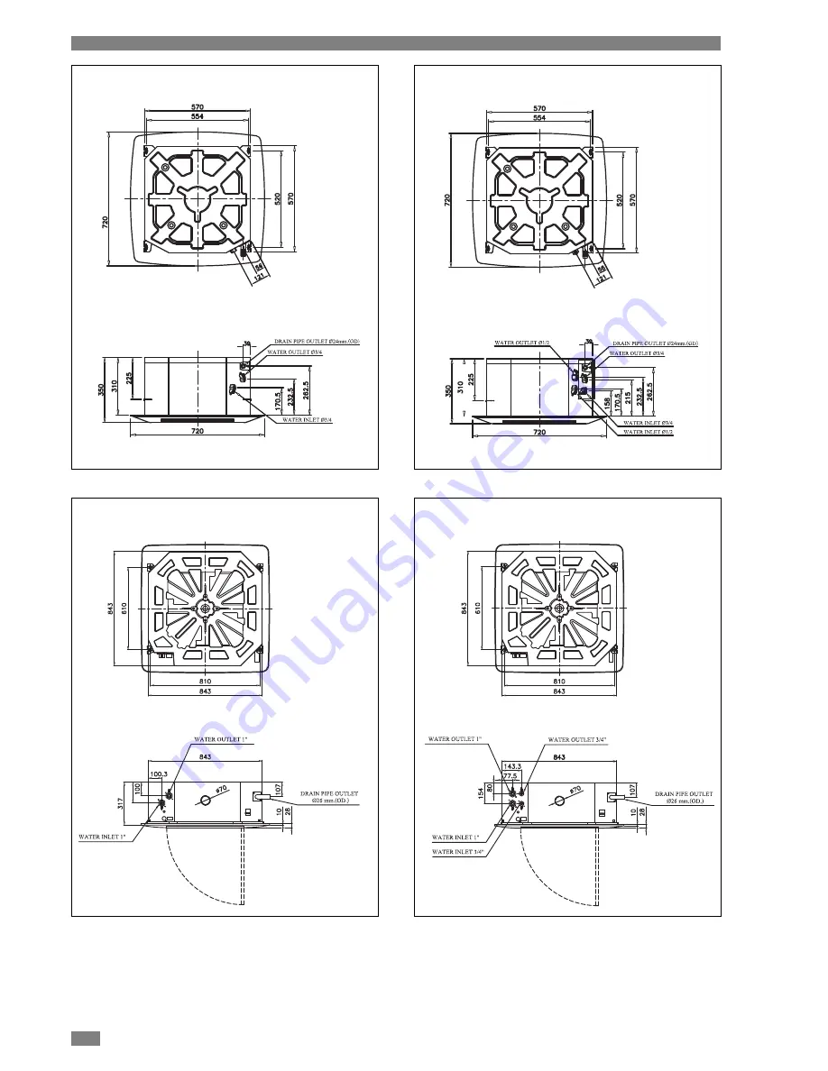 CLIMAVENETA CHD U-2T 1109 Operating And Installation Manual Download Page 6