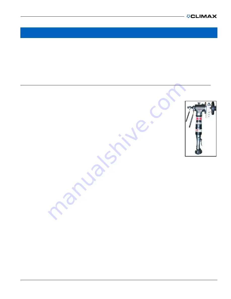 Climax BF-R Operating Manual Download Page 19