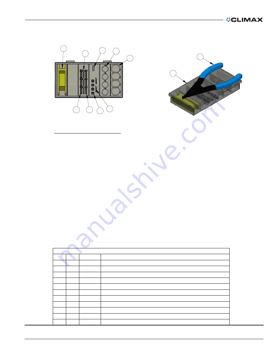 Climax BF-R Operating Manual Download Page 63