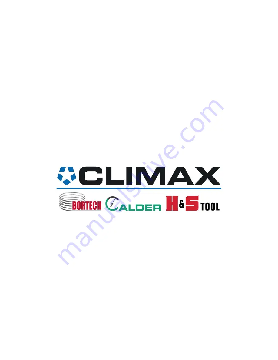 Climax BF-R Operating Manual Download Page 68