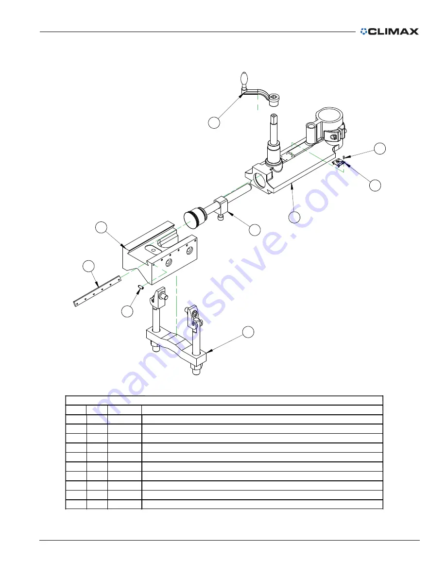 Climax KM3000 Operating Manual Download Page 61