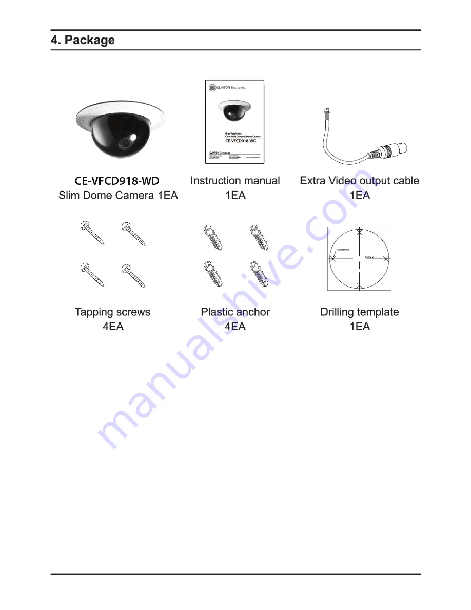 Clinton Electronics CE-VFCD918-WD User Manual Download Page 7