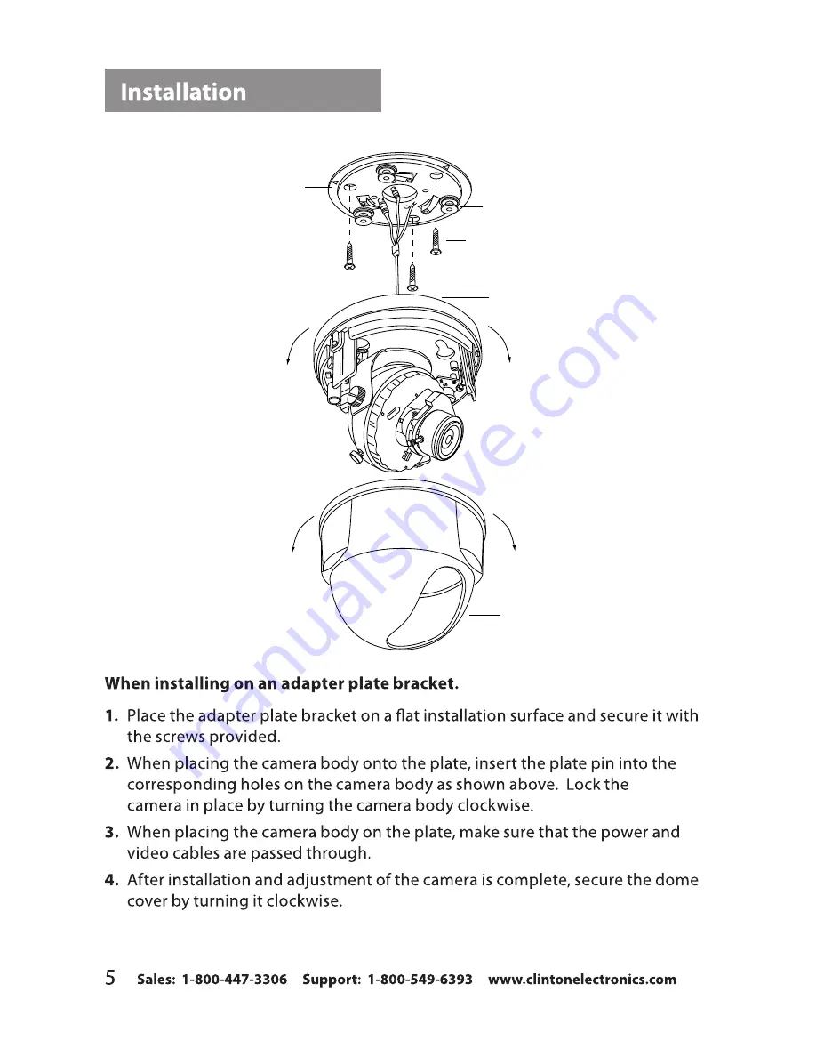 Clinton Electronics D953 Installation Manual Download Page 8