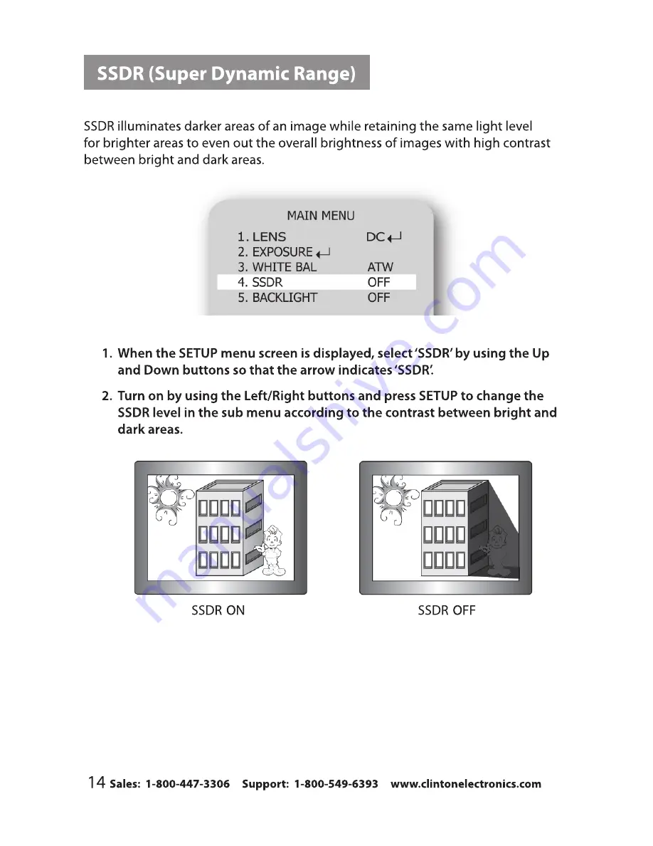 Clinton Electronics VF1000IR Installation Manual Download Page 18