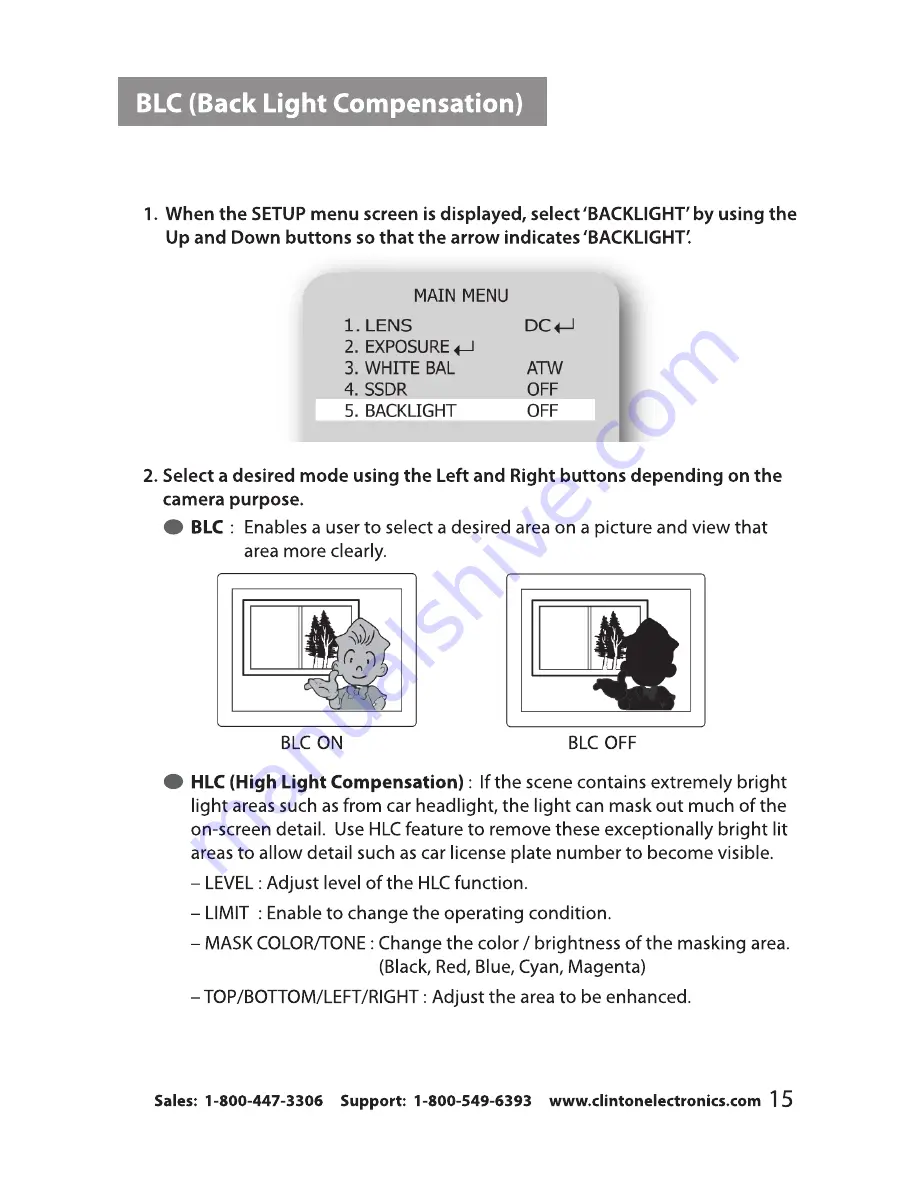 Clinton Electronics VF1000IR Installation Manual Download Page 19