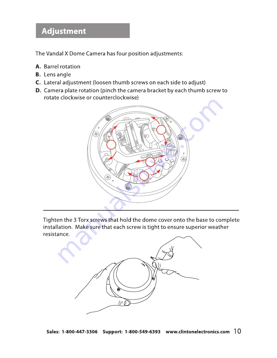 Clinton Electronics VX20 Instruction Manual Download Page 14