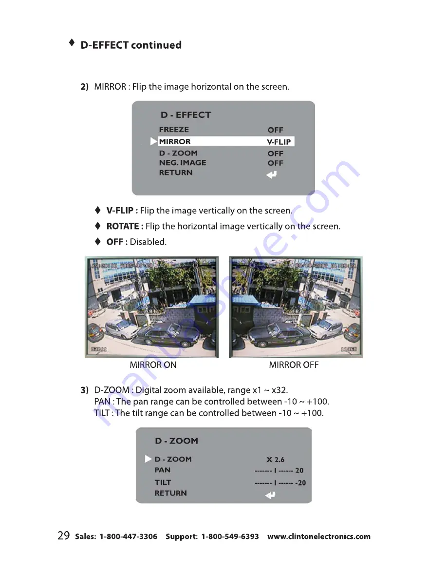 Clinton Electronics VX20 Instruction Manual Download Page 33