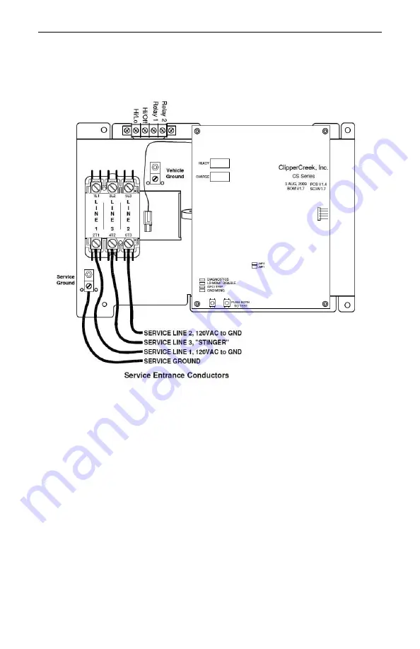 ClipperCreek CS 3-Phase Installation Manual Download Page 17