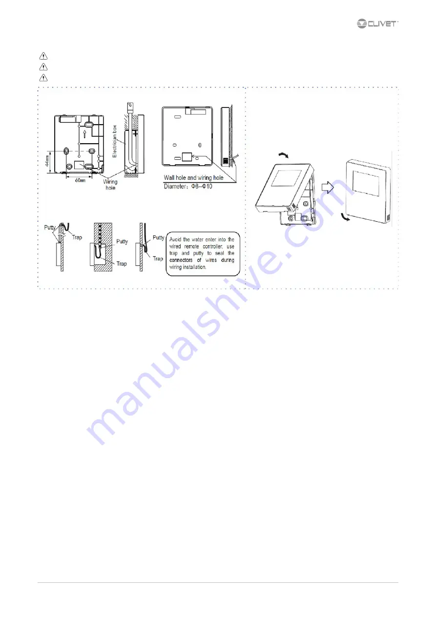 CLIVET CKN-XHE2i 10.1 Installation And Operating Manual Download Page 19