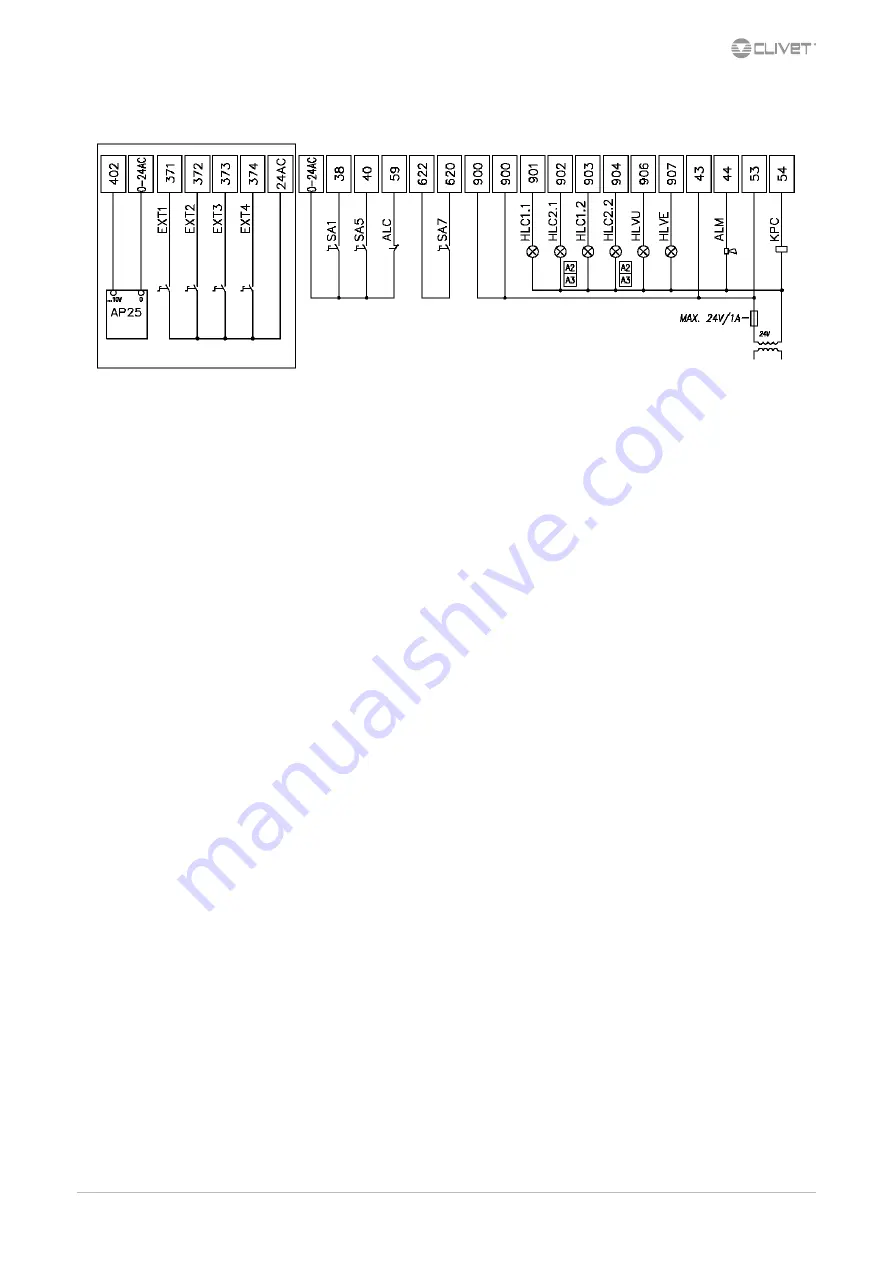 CLIVET CSNX-XHE2 12.2-44.4 Installation And Operating Manual Download Page 13