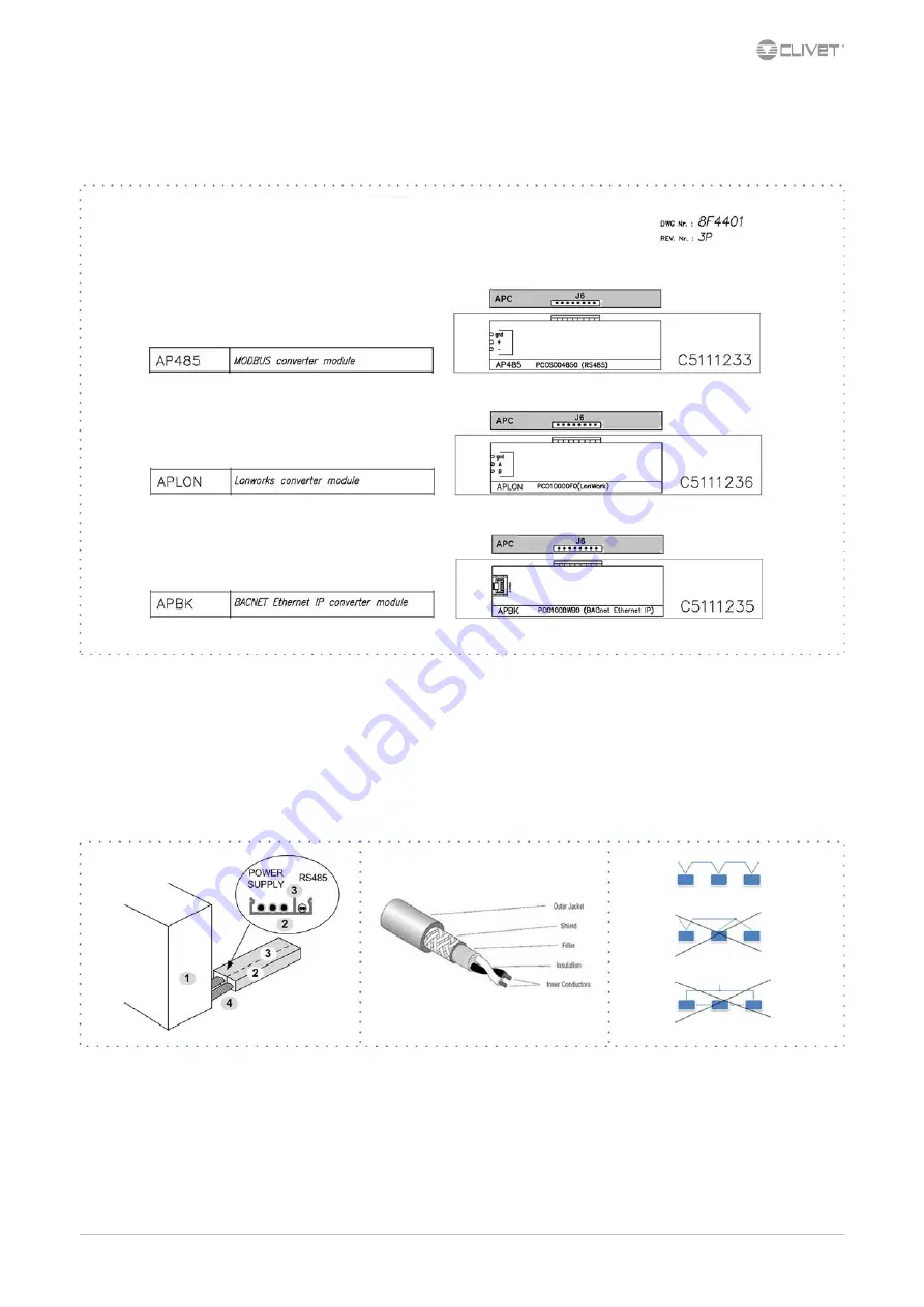 CLIVET CSNX-XHE2 12.2-44.4 Скачать руководство пользователя страница 15