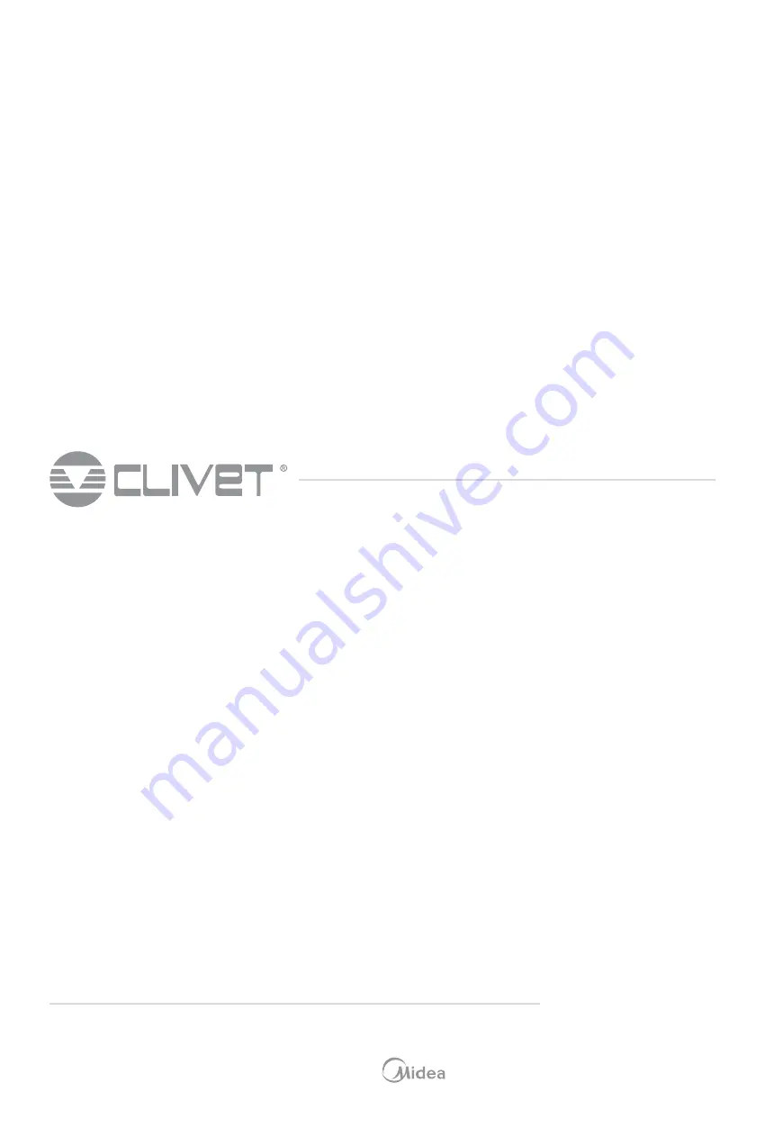 CLIVET MSAN-XMi 120T Installation And Owner'S Manual Download Page 92