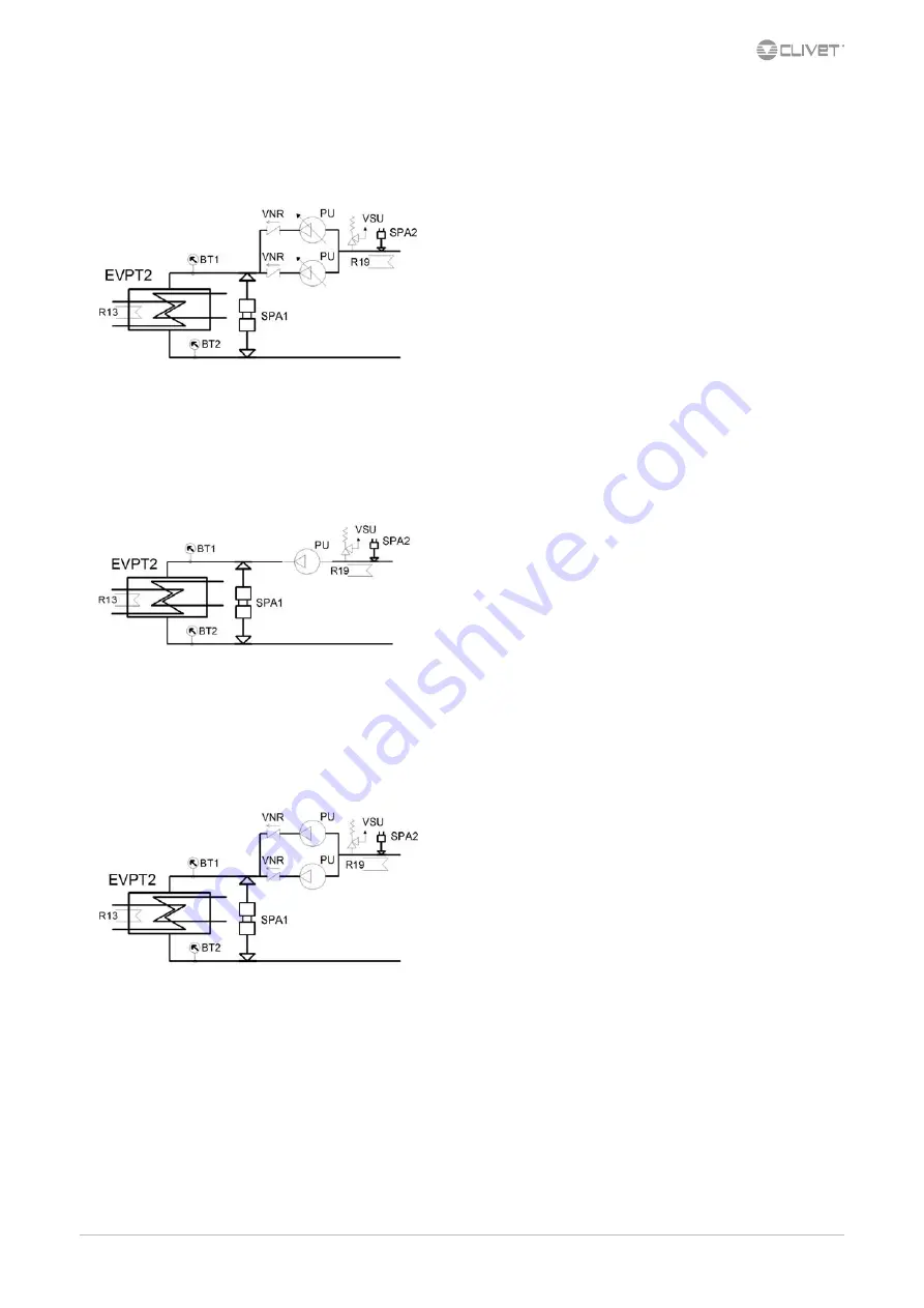 CLIVET WSAN-XEM HW 35.4 Installation And Operating Manual Download Page 45