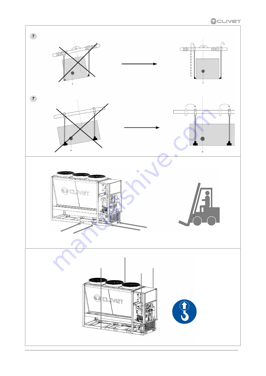 CLIVET WSAN-XES 18.2 Instructions For Installation, Use And Maintenance Manual Download Page 7