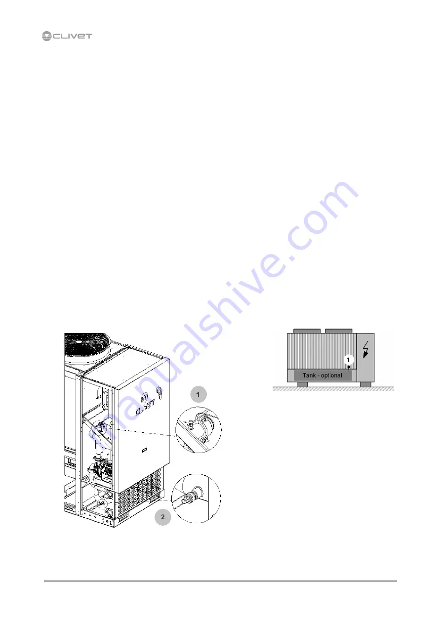 CLIVET WSAN-XES 18.2 Instructions For Installation, Use And Maintenance Manual Download Page 16