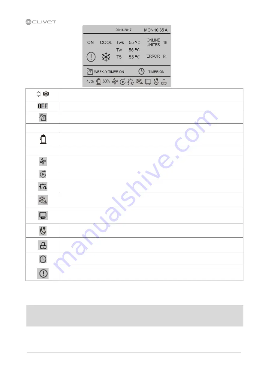 CLIVET WSAN-XES 18.2 Instructions For Installation, Use And Maintenance Manual Download Page 32