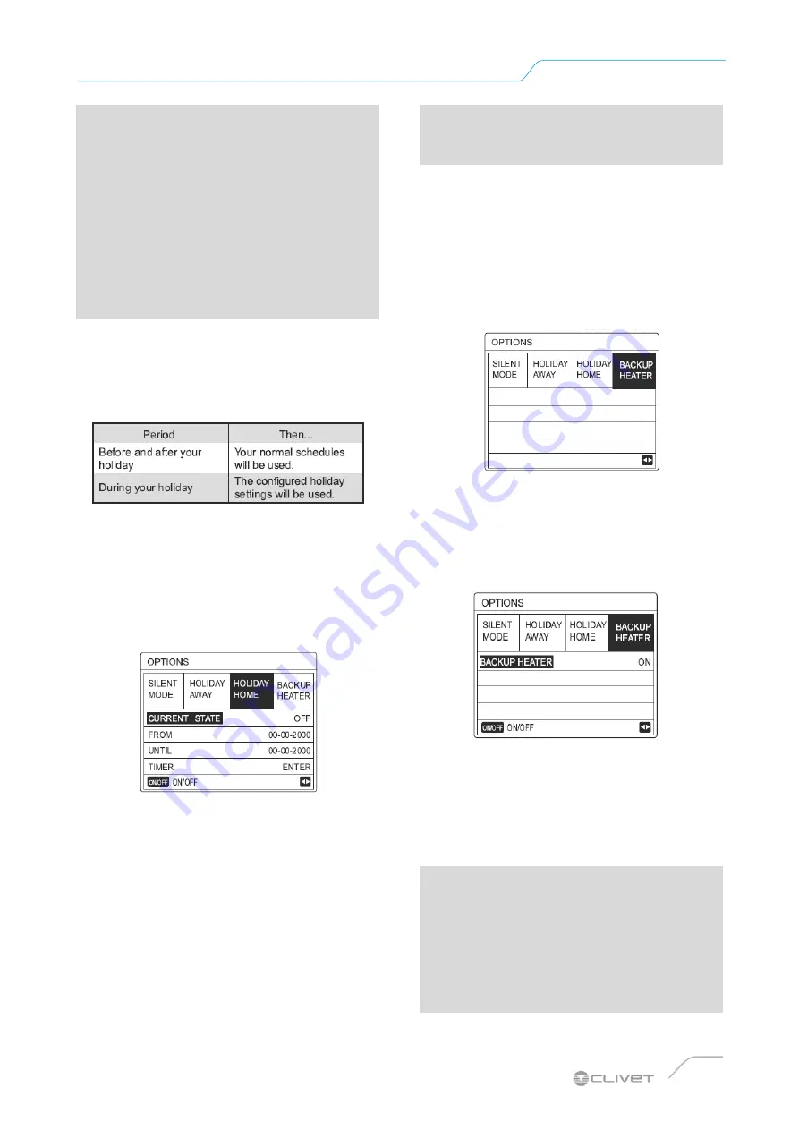 CLIVET WSAN-YMi 21 Manual For Installation, Use And Maintenance Download Page 147