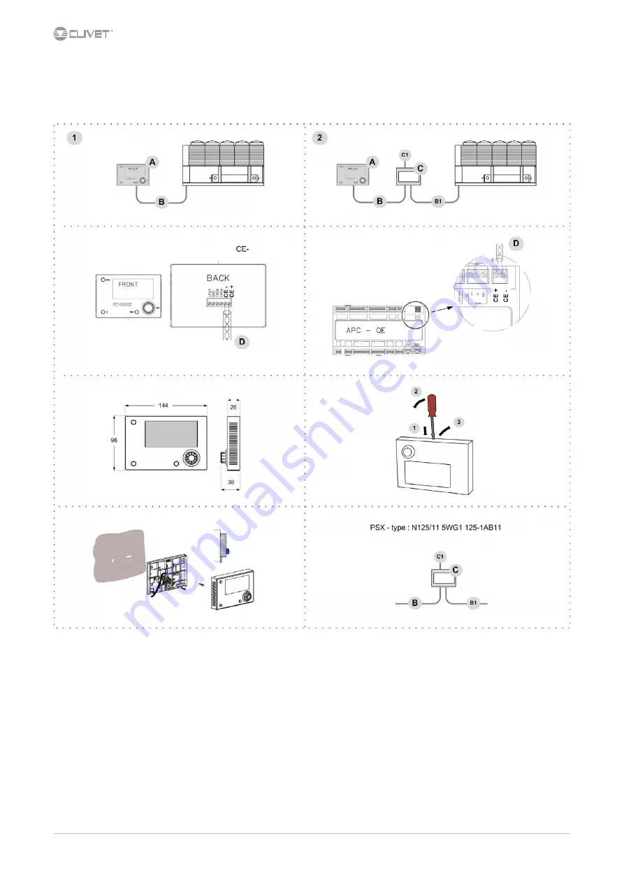 CLIVET WSAT-XEM 50.4 Installation And Operating Manual Download Page 18