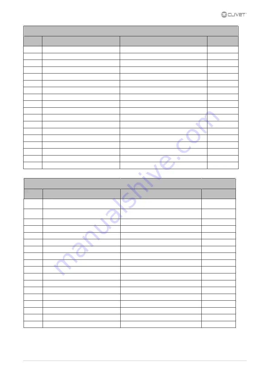 CLIVET WSAT-XEM 50.4 Installation And Operating Manual Download Page 37