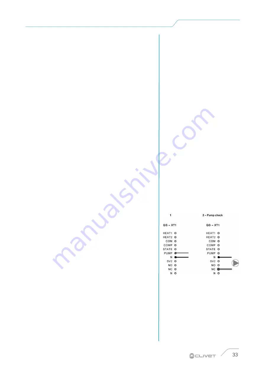 CLIVET WSAT-YES 18.2 Manual Download Page 33