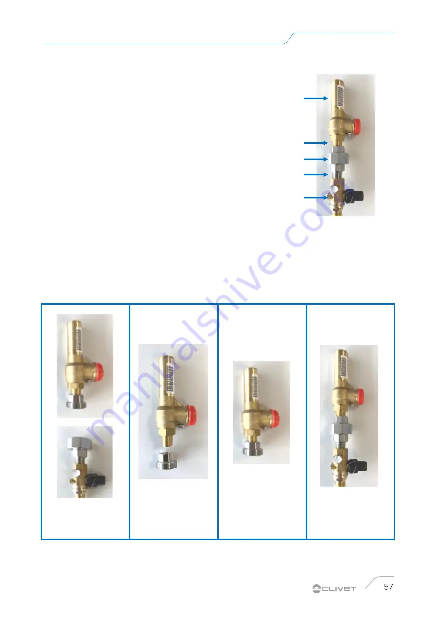 CLIVET WSAT-YES 18.2 Manual Download Page 57