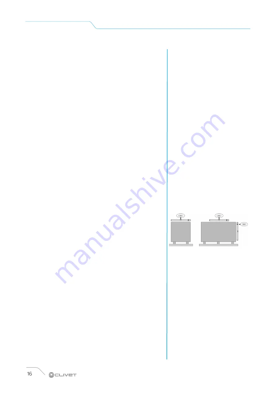 CLIVET WSAT-YES FC Manual Download Page 16