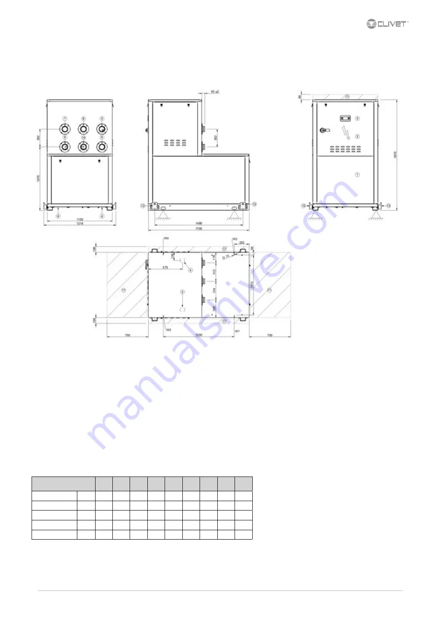 CLIVET WSHN-XEE2 MF 10.2 Скачать руководство пользователя страница 61