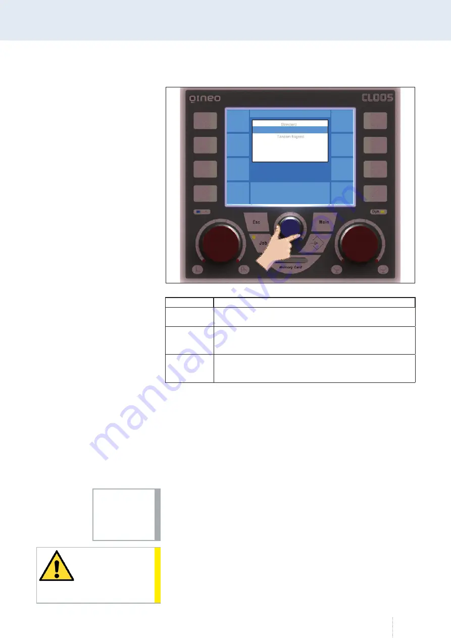 Cloos QINEO Operating Instructions Manual Download Page 175