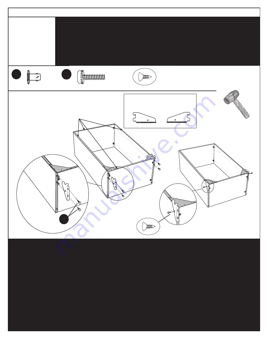 ClosetMaid 3-Shelf Stackable Corner Organizer Installation Instructions Manual Download Page 21