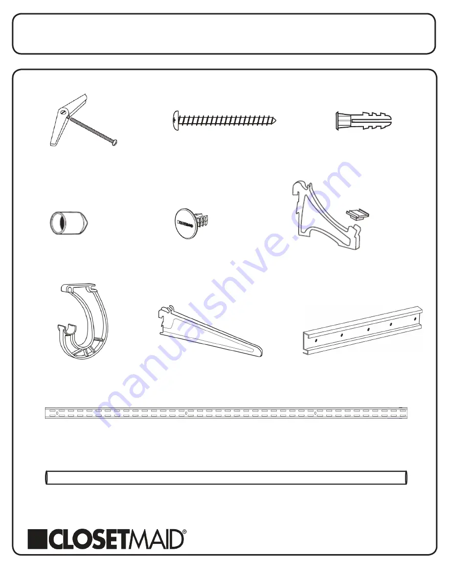 ClosetMaid ShelfTrack Installation Tips Manual Download Page 2