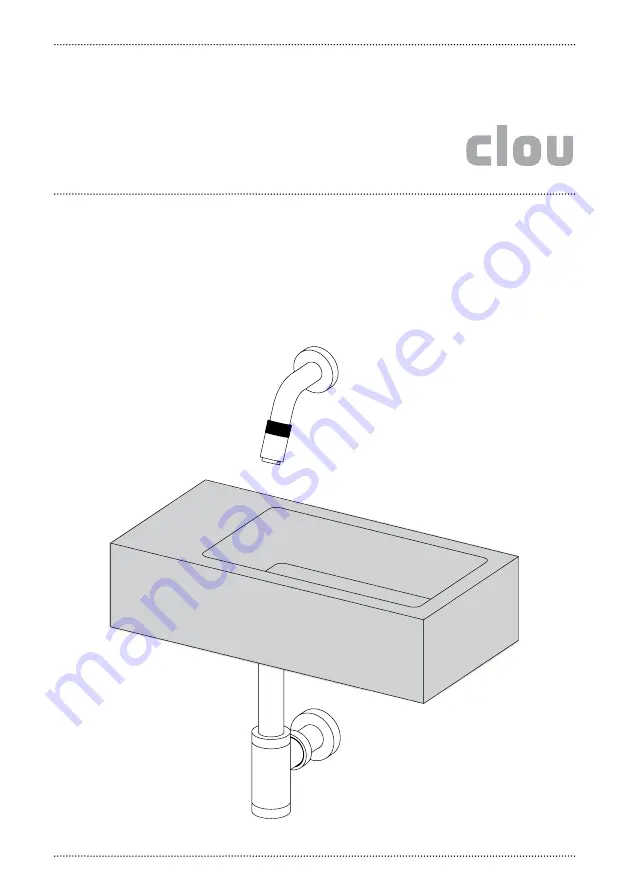 Clou flush 3 ceramics CL/03.03033 Installation Instructions Manual Download Page 1