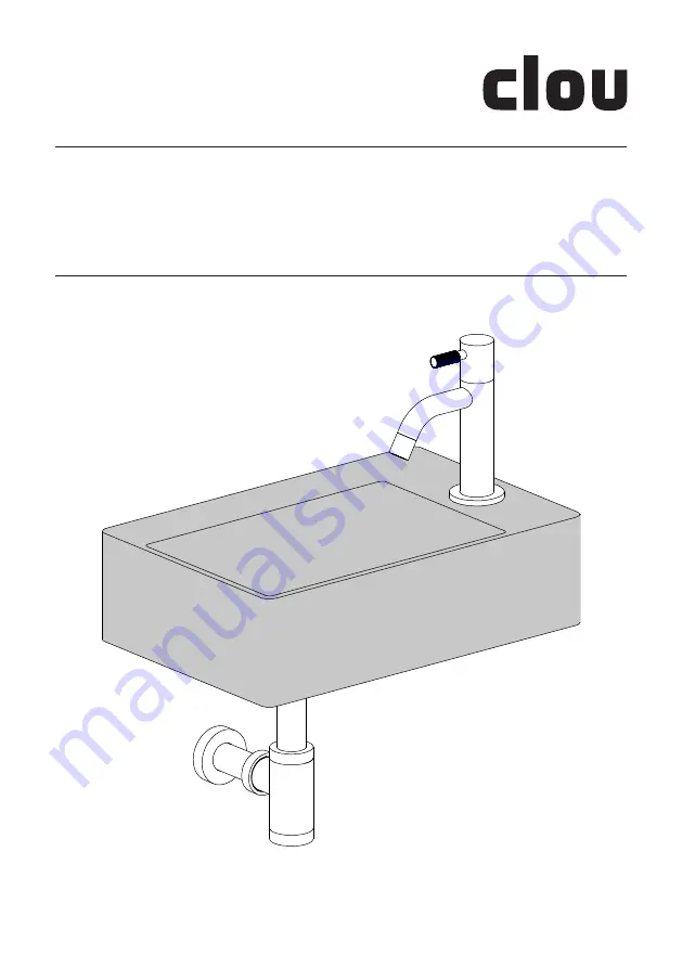 Clou New Flush 2 composite CL/03.13420 Скачать руководство пользователя страница 1