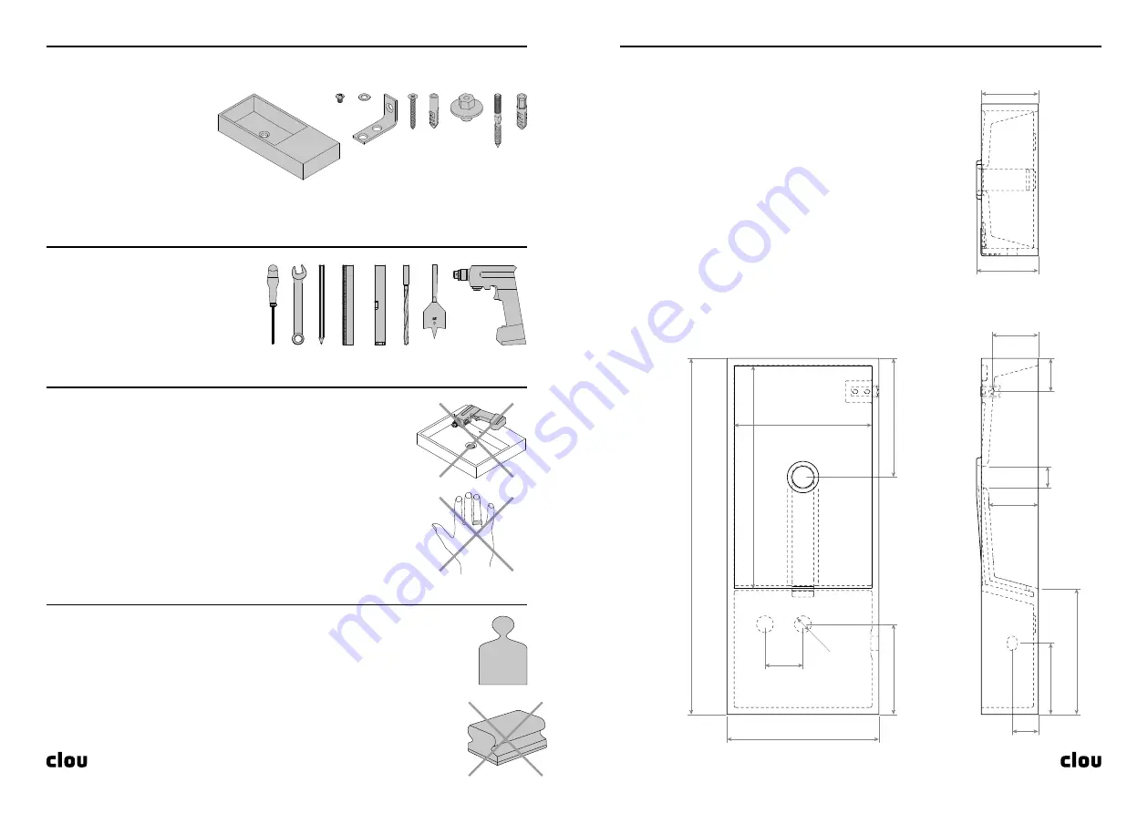 Clou Wash Me CL/02.13135 Installation Instructions Manual Download Page 3