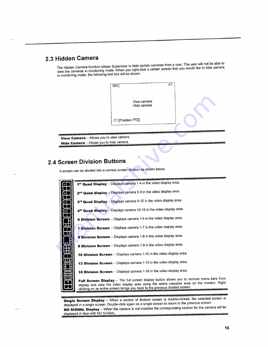 Clover DVR 0400 User Instructions Download Page 16