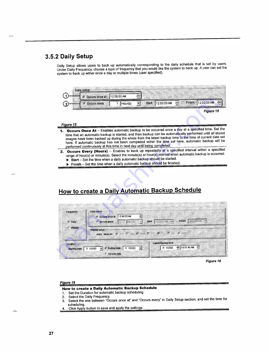 Clover DVR 0400 User Instructions Download Page 27