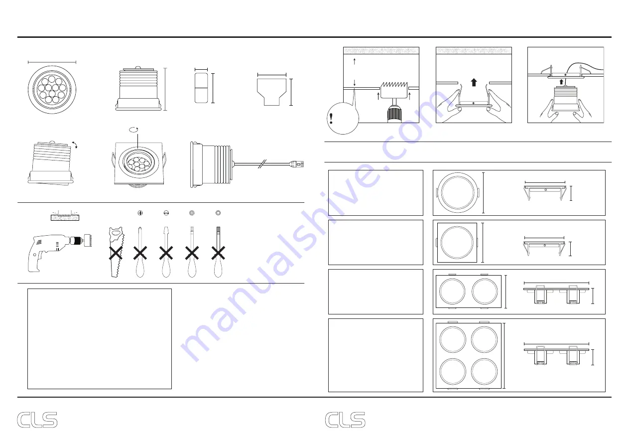 CLS LUXO 3 RGB Manual Download Page 2