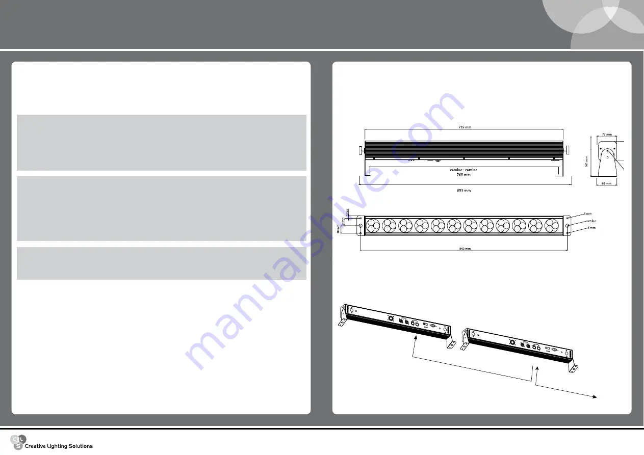 CLS PiXelbar 36 Скачать руководство пользователя страница 2